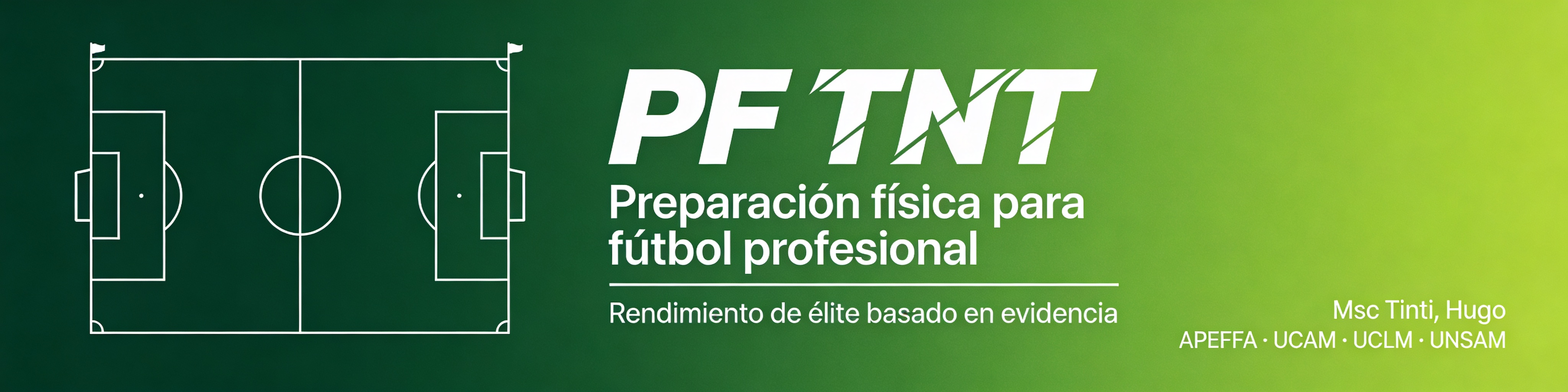 PF TNT — Preparación física para fútbol profesional